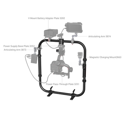 SmallRig 3953 Wireless Control Handheld Ring for DJI RS Series