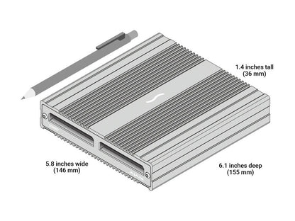 Sonnet SF3 Series - AJA Pak Media Thunderbolt Pro Card Reader