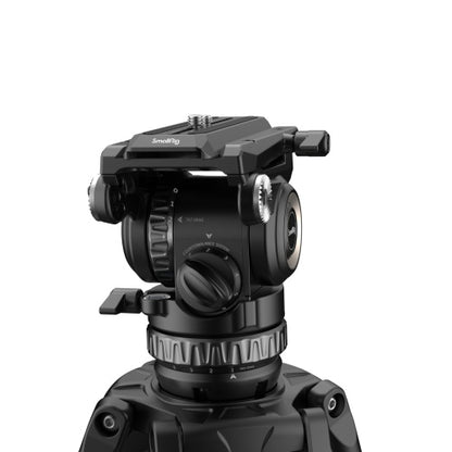 SmallRig - 4465 Pro Video Carbon Tripod Kit with Fluid Head AD-Pro 8