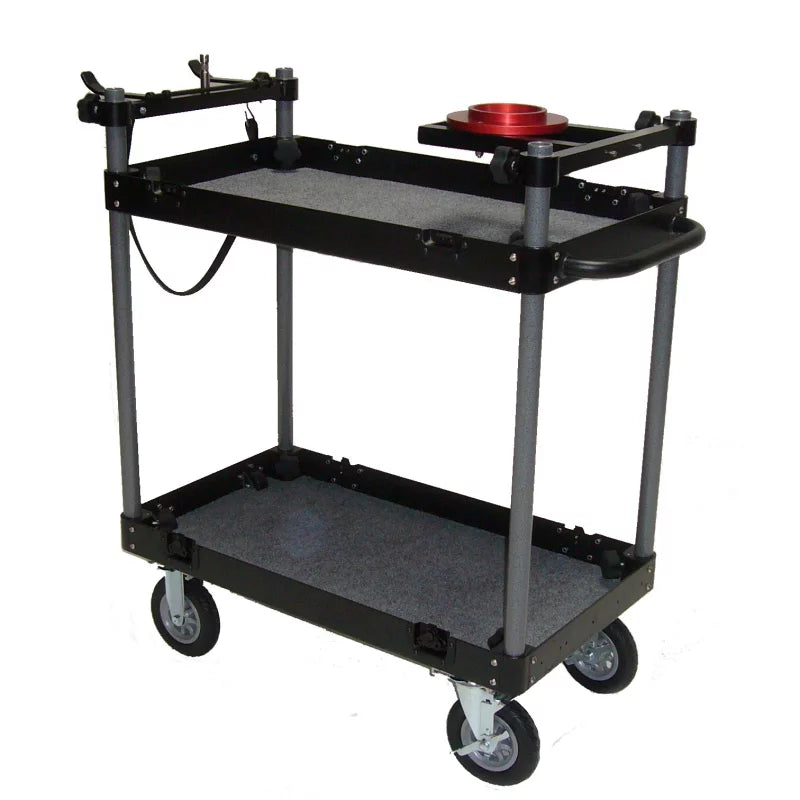 Backstage Mini Flight Case Cart (Aluminium)