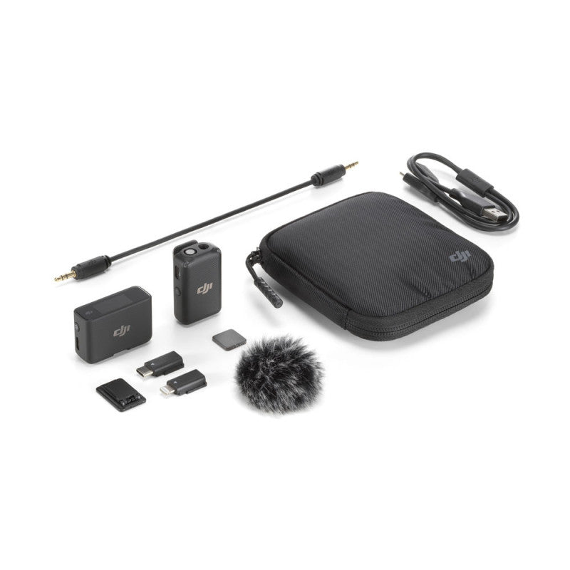 DJI Mic (1 RX + 1 TX) Système de prise de son nomade, sans fil