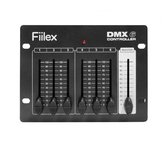 FIILEX - Contrôleur DMX 6 Canaux