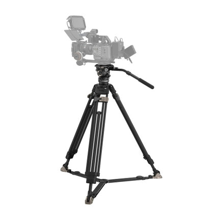 SmallRig - 4465 Pro Video Carbon Tripod Kit with Fluid Head AD-Pro 8