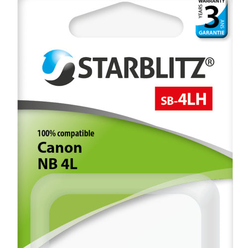 Starblitz - Compatible battery Canon NB-4L(H)