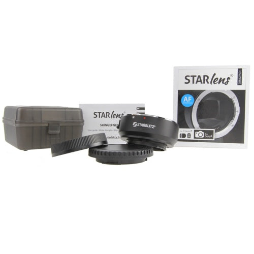 Starblitz - Canon to Sony FE optical adapter - avec AF