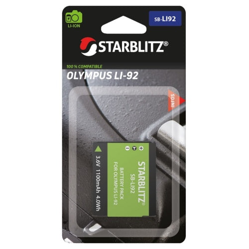 Starblitz - Compatible battery Olympus LI-92