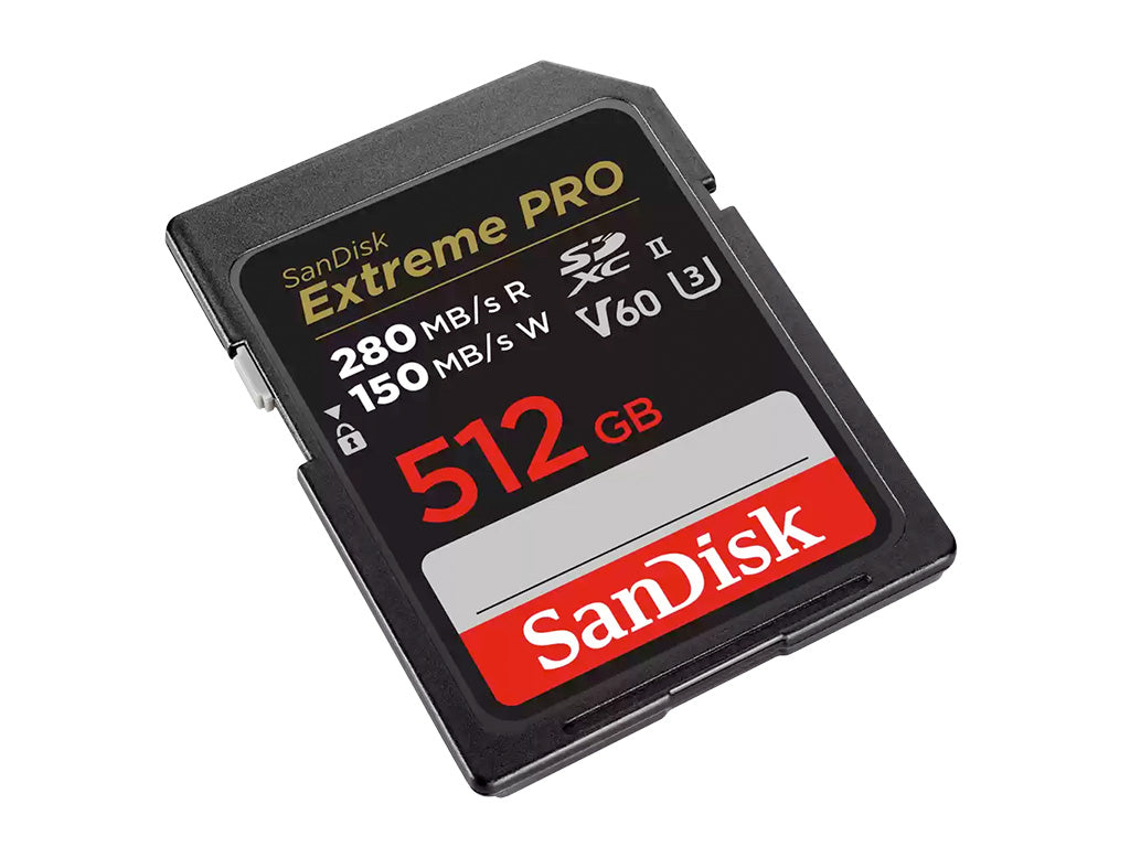 SanDisk SD Extreme Pro 512GB UHS-II 280MB/s V60