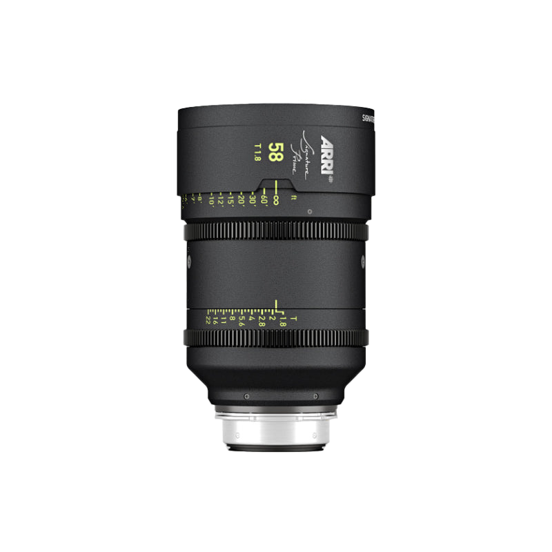 OBJECTIF ARRI SIGNATURE PRIME 58MM T1.8 PIED