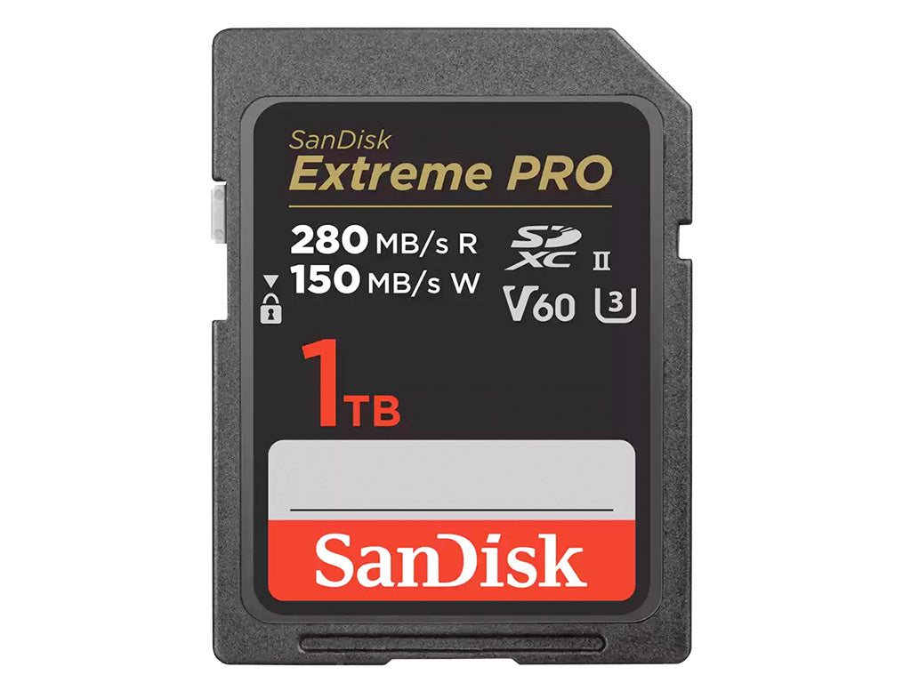 SanDisk SD Extreme Pro 1TB UHS-II 280MB/s V60