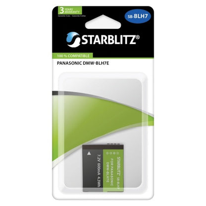 Starblitz - Compatible battery Panasonic DMW-BLH7