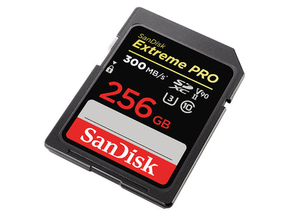 SanDisk SD Extreme Pro 256Go UHS-II 300Mo/s V90