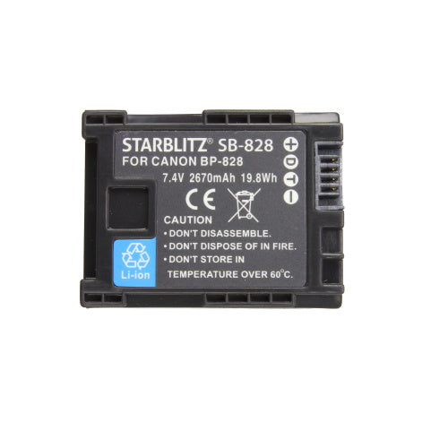 Starblitz - Compatible battery Canon BP828