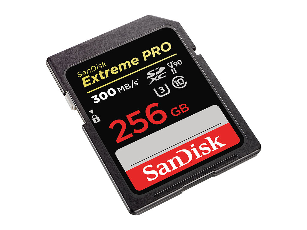 SanDisk SD Extreme Pro 256Go UHS-II 300Mo/s V90