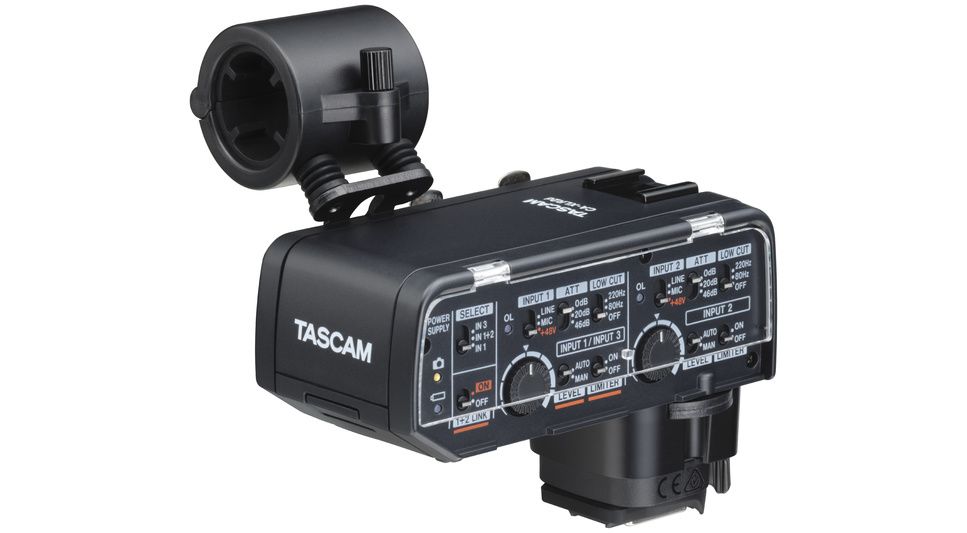 Tascam - adaptateur microphone XLR pour DSLR CANON