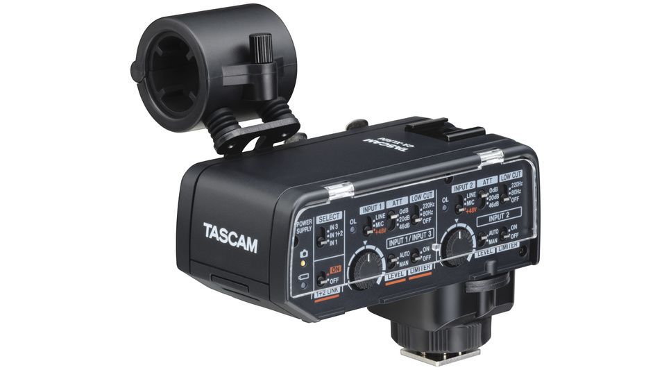 Tascam - Aadaptateur microphone XLR pour DSLR Fujifilm