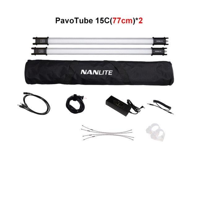 Nanlite Pavotube 15C/30C RGB LED Light Tube 2700K-6500K - 3.6.9 Univisual