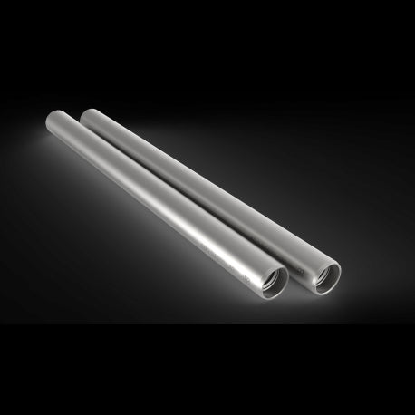 2 Barres 15mm, aluminium longueur 30cm