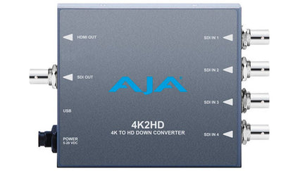 AJA - 4K2HD - Convertisseur 4K vers HD-SDI