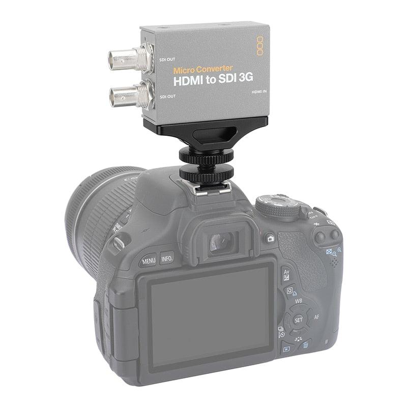 CAMVATE Shoe Mount Adapter pour Blackmagic Design Micro Converter - 3.6.9 Univisual