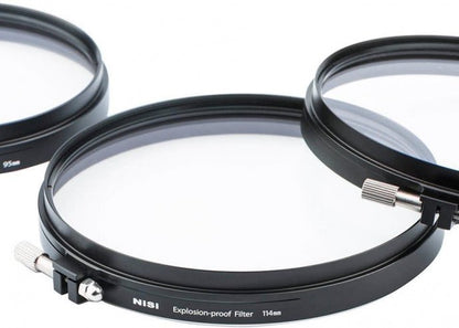 NISI CINEMA - Filtre circulaire de protection Anti choc Ø 114mm - Clamp on