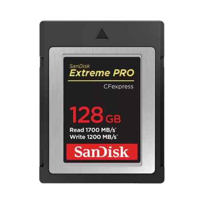 SanDisk CFexpress Extreme Pro 128Go - 3.6.9 Univisual