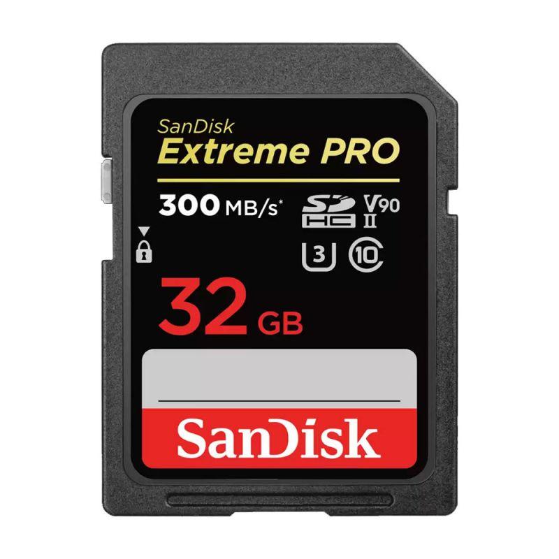 SanDisk SD UHS-II Extreme Pro 32Go - 3.6.9 Univisual