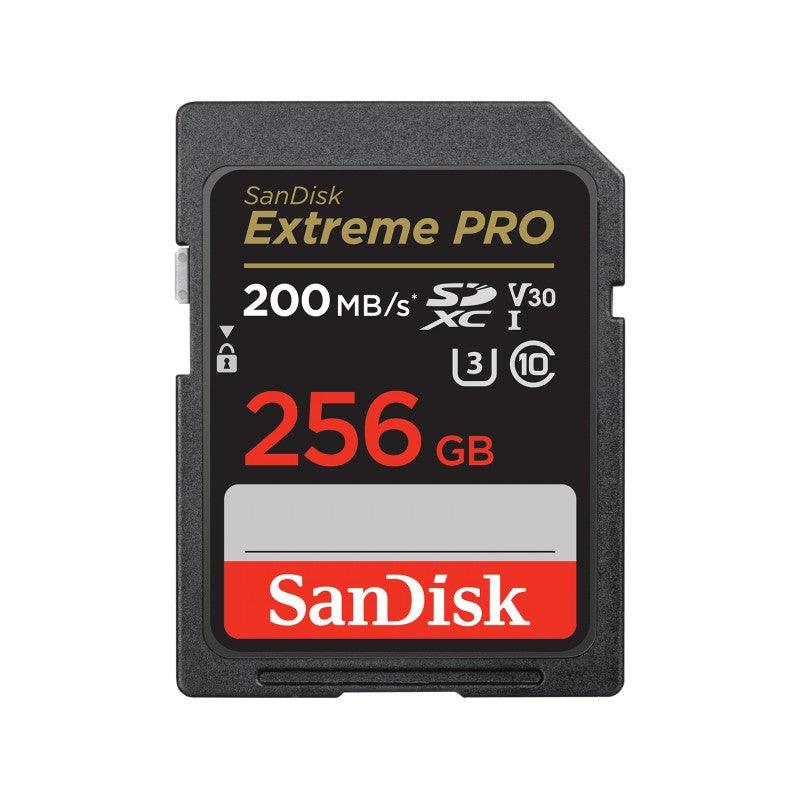 SanDisk SDXC Extreme PRO 256Go - 3.6.9 Univisual