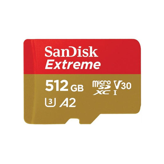 SanDisk microSD Extreme 512Go - 3.6.9 Univisual