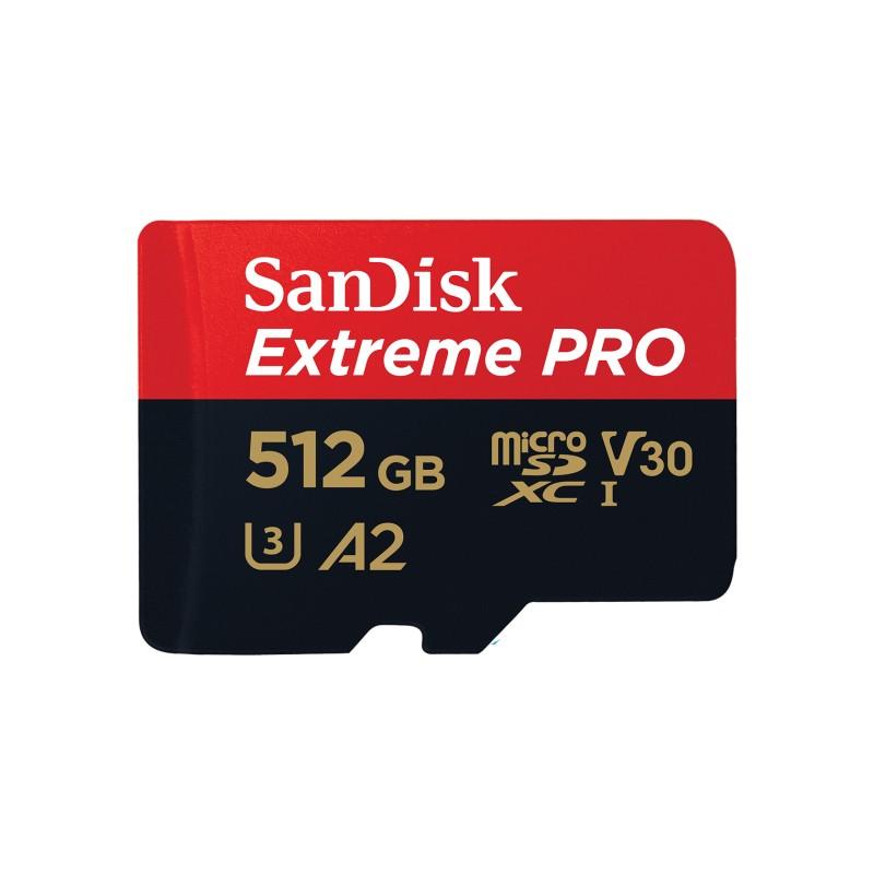 SanDisk microSD Extreme PRO 512Go - 3.6.9 Univisual