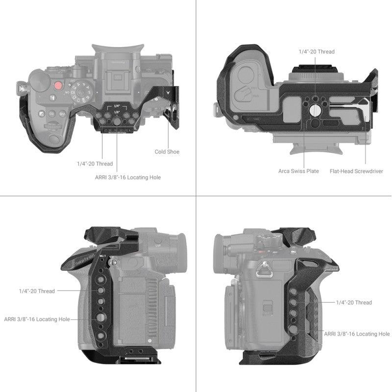 SmallRig 3440 - Lumix GH6 "Black Mamba" Camera Cage - 3.6.9 Univisual