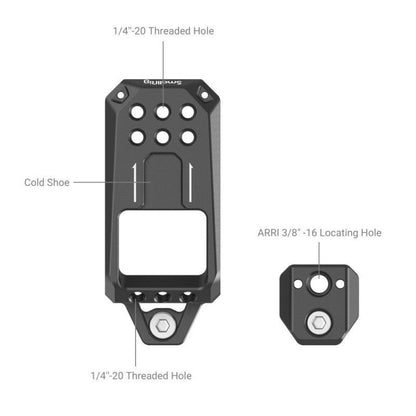 SmallRig MD3990 - Top Plate for Sony FX30 / FX3 XLR Unit - 3.6.9 Univisual