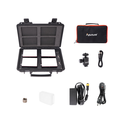 Aputure AL-MC 4-Light Travel Kit