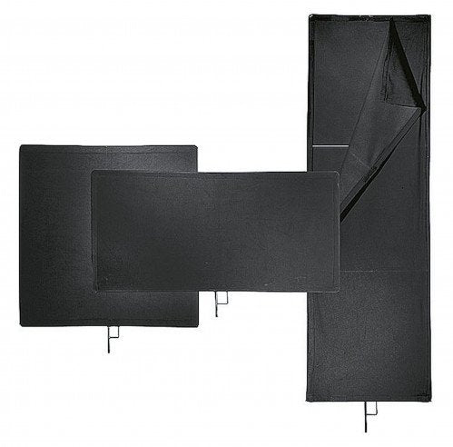 AVENGER - Drapeau tissu noir Cutter 102 x 102 cm