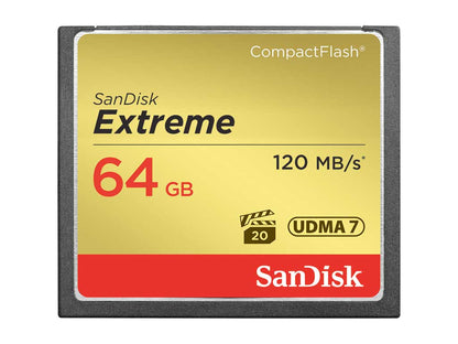 SanDisk Compact Flash Extreme 64Go 120Mo/s