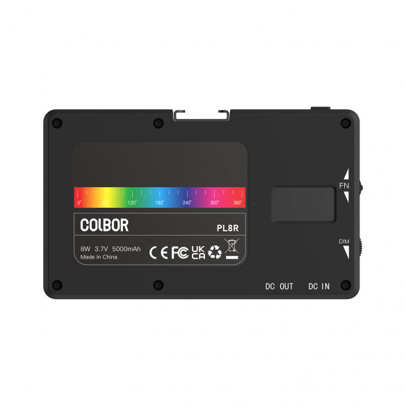 COLBOR - PL8R RGB on-camera light 5,8W