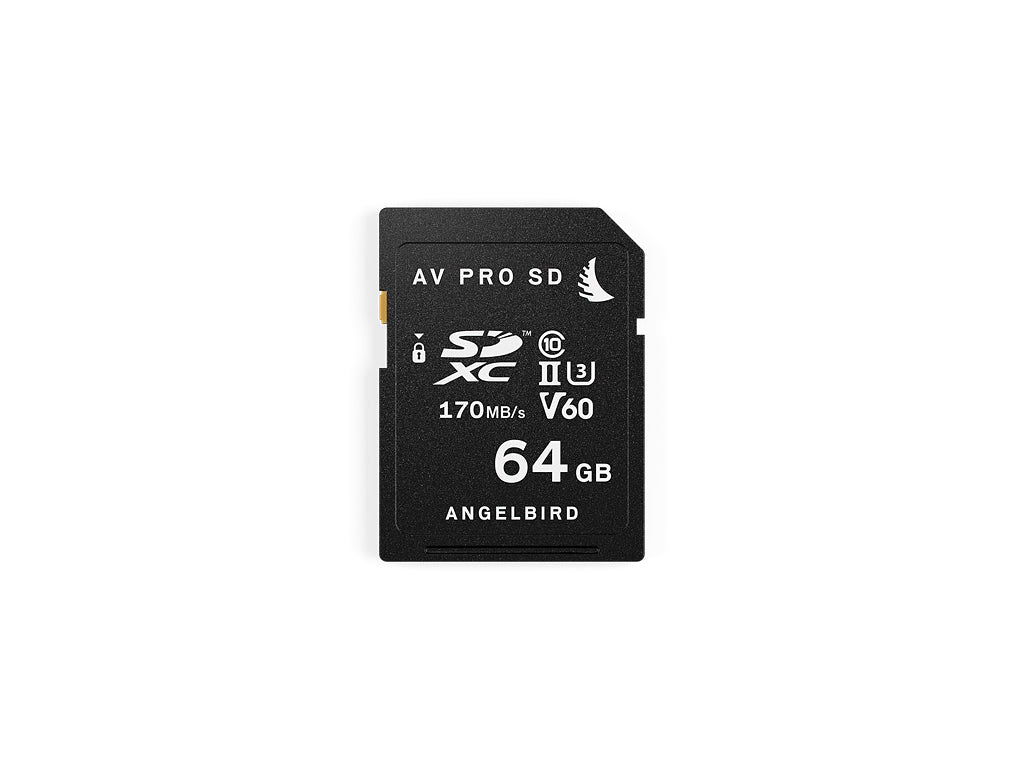 Angelbird SD Card AV PRO UHS-II 64Go V60