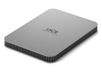 LaCie 6,4cm(2,5") 2TB Mobile Drive USB-C Moon Silver