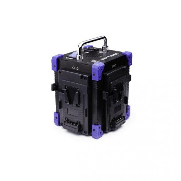 FXLION - Convertisseur de batteries V-mount, Skypower, 48V