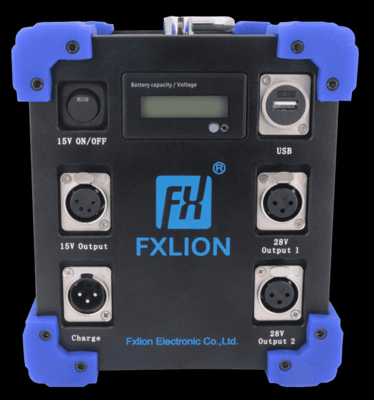 FXLION - Méga Batterie Plus 1232Wh-28Vx2/30A/40A-15V/10A