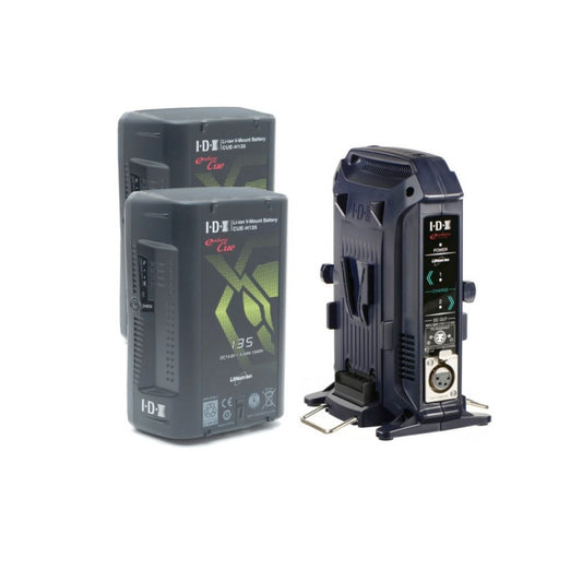 IDX EC-H135/2X Kit 2 batteries + chargeur 2 canaux