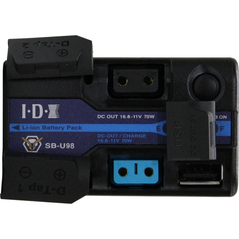 IDX SB2/DT Kit de 2 x batteries SB-U98 + chargeur D-Tap VL-DT1