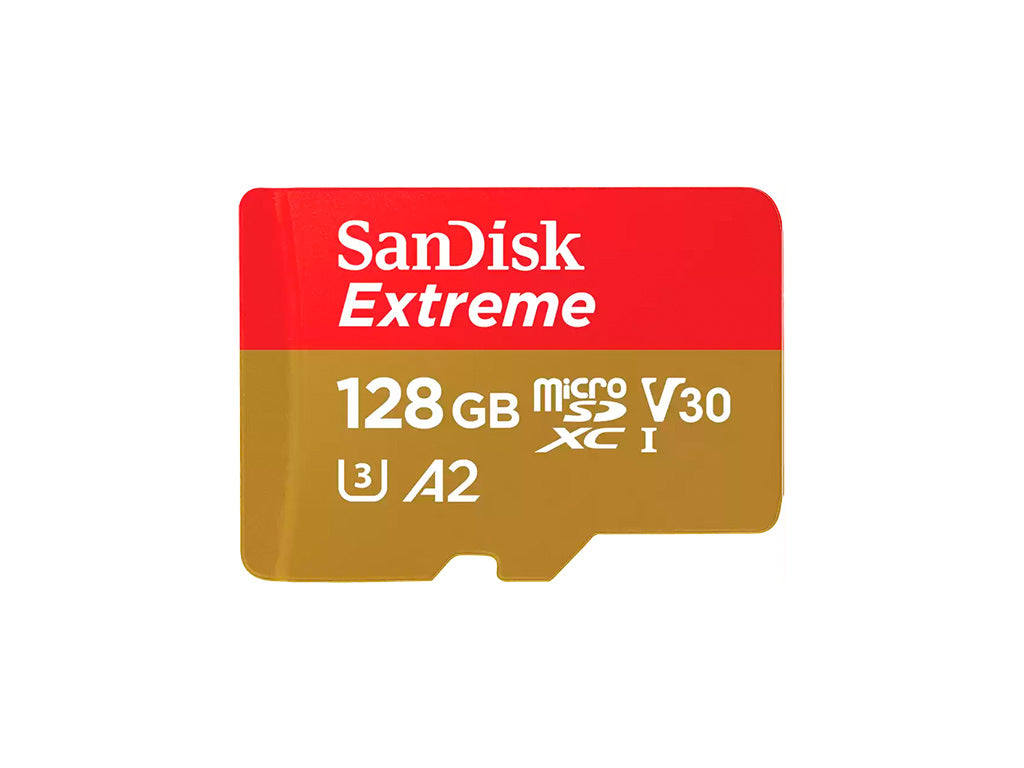 SanDisk Extreme MicroSD 128Go V30 A2