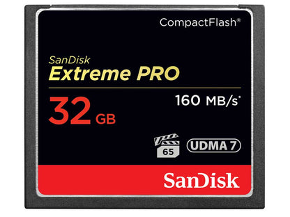 SanDisk Compact Flash Extreme Pro 32Go 160Mo/s