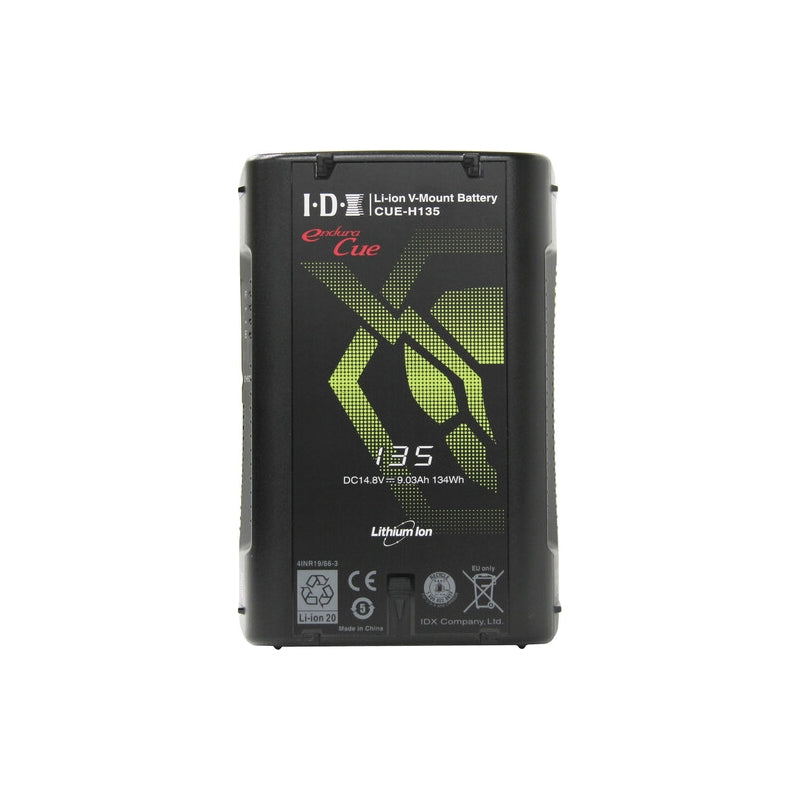 Kit IDX chargeur VL-2X + 2x Cue-H135 Batterie V-Mount