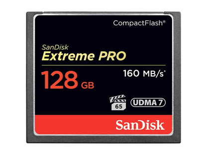 SanDisk Compact Flash Extreme Pro 128Go 160Mo/s