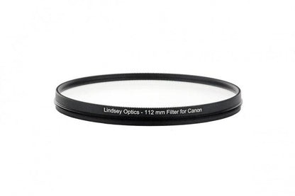 LINDSEY OPTICS - 112mm Clear Filter for Canon Cine-Servo 17-120 Zoom