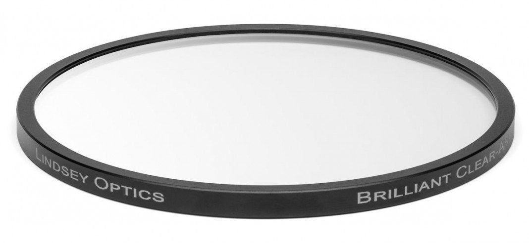 LINDSEY OPTICS - 138mm Round Brilliant Clear Filter with Anti-Reflection Coating