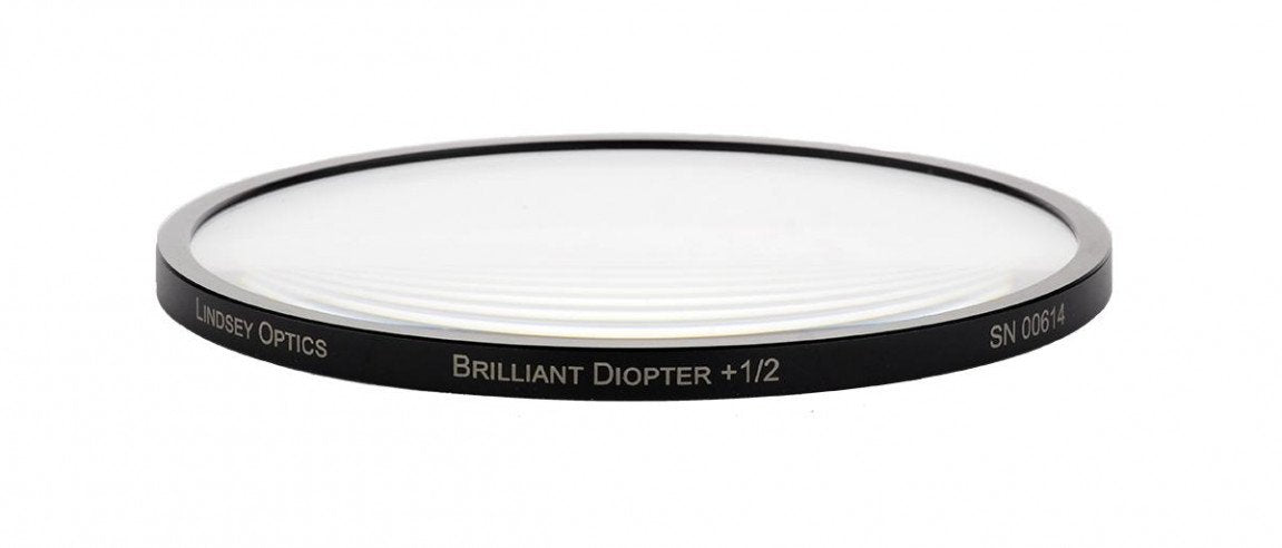 LINDSEY OPTICS - 138mm Brilliant Close-Up Lens - Diopter +1/2