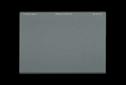 LINDSEY OPTICS - 4" x 5.650" Brilliant FS IR ND 0.9 Filter with Anti-Reflection Coating