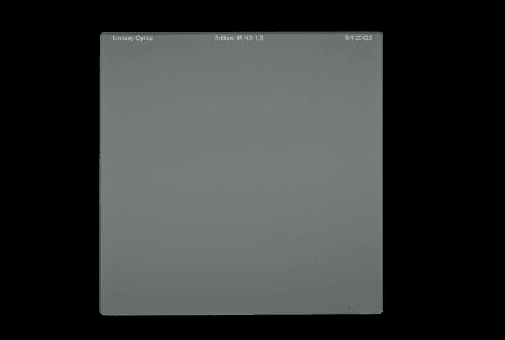 LINDSEY OPTICS - 6.6" x 6.6" Brilliant FS IR ND 1.5 Filter with Anti-Reflection Coating